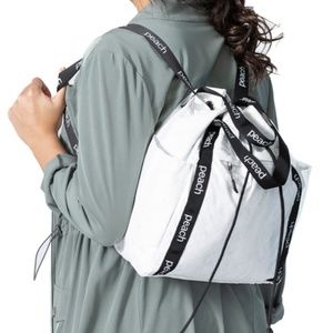 Contrast Carry All Tote Bag  Backpack NEW